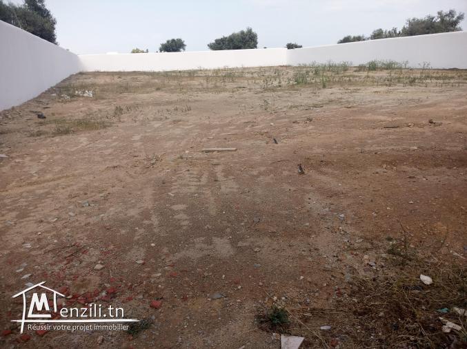 A VENDRE TERRAIN VIABILISE A HAMMAMET