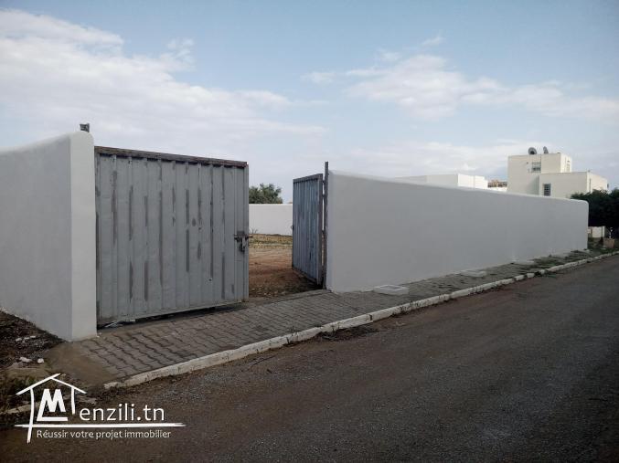 A VENDRE TERRAIN VIABILISE A HAMMAMET