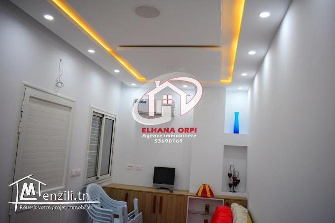 A vendre maison neuf à borj erras mahdia.