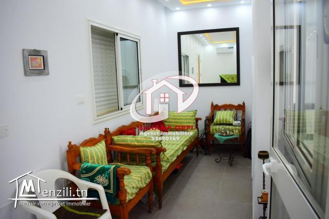 A vendre maison neuf à borj erras mahdia.