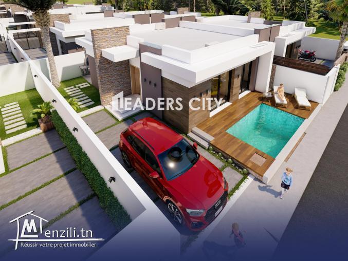 Villas s2 à vendre à leaders city Kélibia