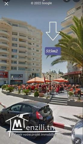 Terrain commercile pré hotel marabot et saloon sousse khezama