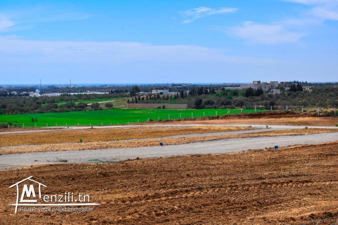 A vendre un terrain à Hammamet_Sud à 3km de la plage.