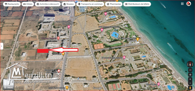 Terrain Pour investissement à vendre en plein zone touristique