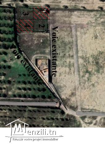 Emplacement idéal pour la construction d'une villa de charme