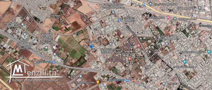 Terrain à Manouba ville