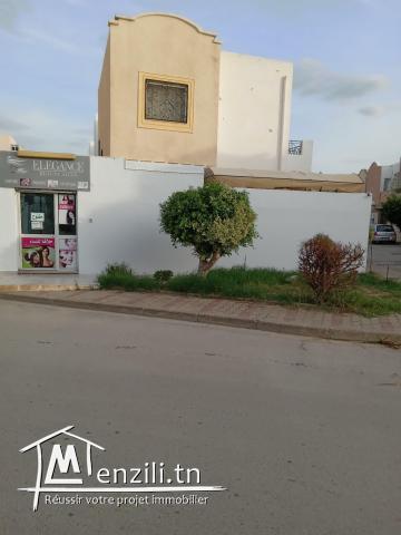 villa haut standing + locale commercile