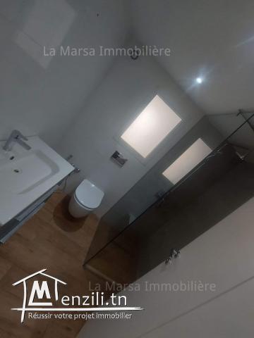 A Louer appartement s1 avec un petit jardin, La Soukra