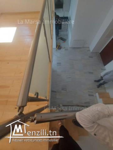 A Louer appartement s1 avec un petit jardin, La Soukra