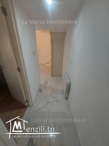 A Louer appartement s1 avec un petit jardin, La Soukra