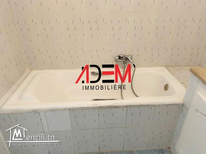 Appartement S3 bien situé à Sahloul