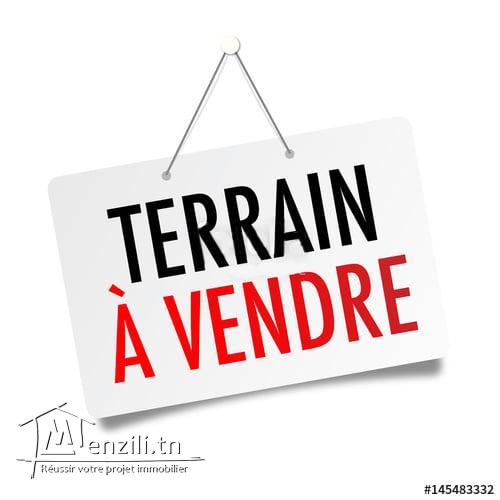 Terrain clôturé et titre foncier à Chaffar