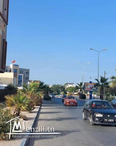 Terrain commercile 780m2 à route sahloul hammam sousse pré feriére