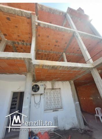 Avendre immeuble ou maison inachevé à sahloul