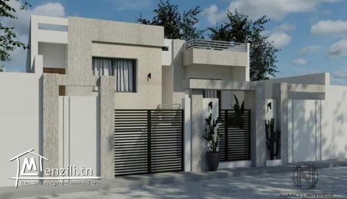VT682:Maison inachevée 260 m²  à cité riadh kelibia