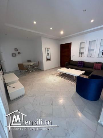 A louer Magnifique s+2 meublé à route touristique sousse