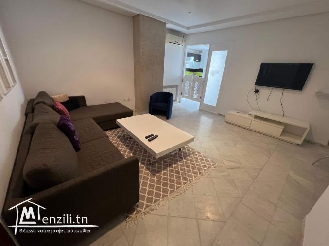 A louer Magnifique s+2 meublé à route touristique sousse
