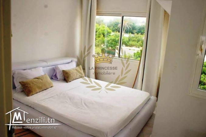 Location - Duplex S+3 meublé à Gammarth