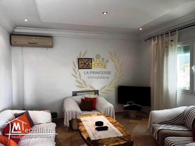 Location– Appartement S+2 meublé à la Marsa Saada