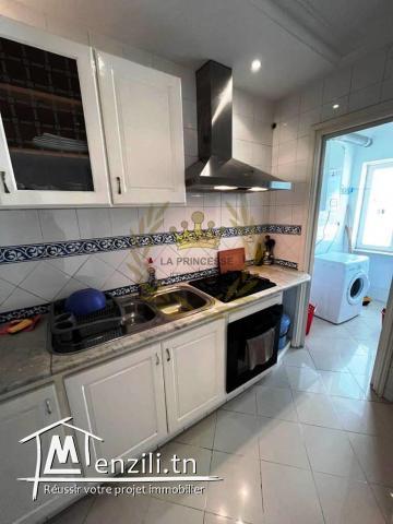 Location– Appartement S+2 meublé à la Marsa Saada