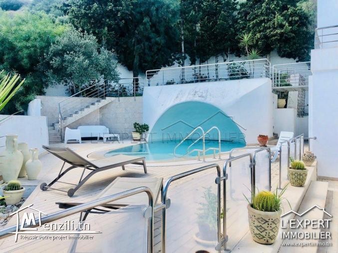 Villa vue sur mer à Gammarth supérieur