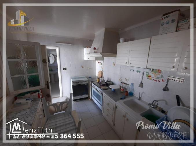 A vendre un Bungalow S+2  à 100 m de la plage