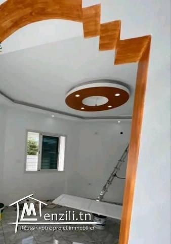 une maison s+2 nouvellement construite à el Haouaria 5 min de la plage