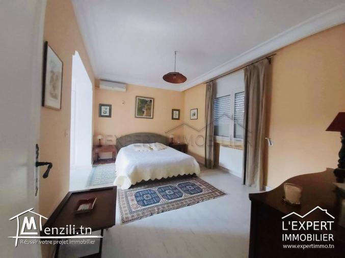 Villa meublée à la marsa