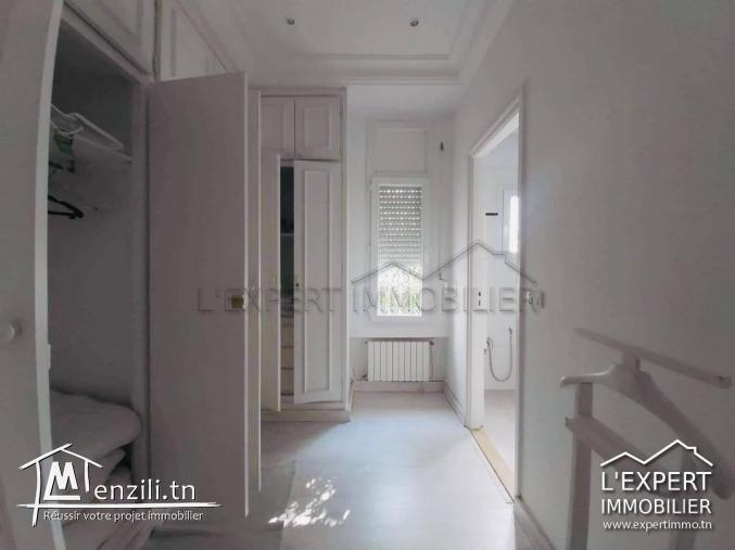 Villa meublée à la marsa