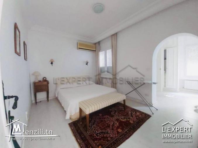 Villa meublée à la marsa