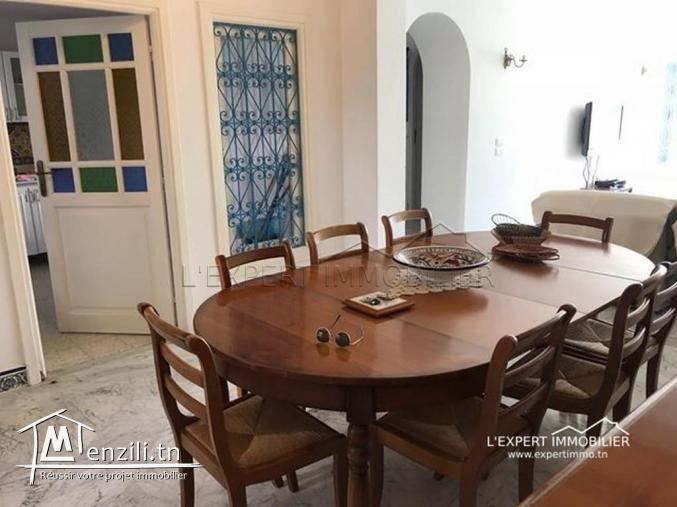 Villa meublée à Gammarth supérieur