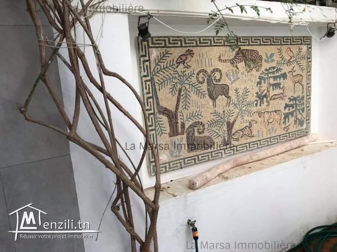 A Louer appartement s2 meublé avec piscine, La Marsa