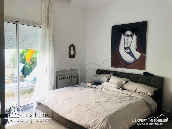 Villa avec piscine à la marsa cube