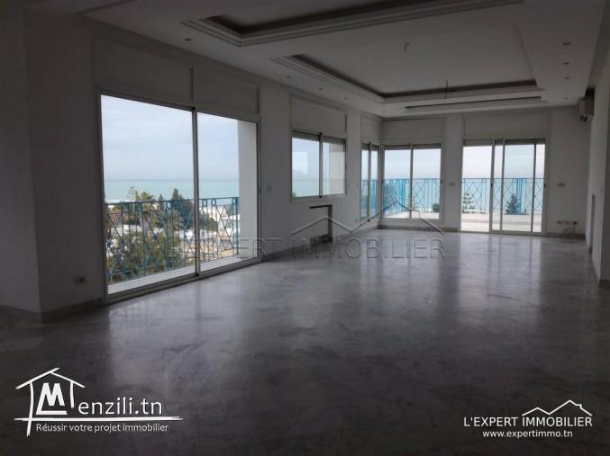 Appartement vue sur mer à la marsa