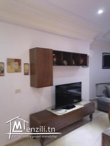 Appartement S+2 meublé à Ain Zaghouan