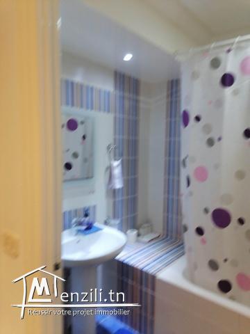 Appartement S+2 meublé à Ain Zaghouan