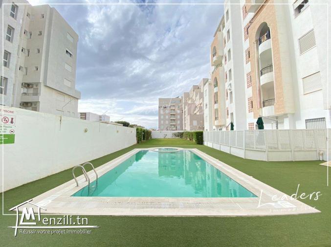 Un appartement s+2 à AFH Mrezga avec piscine à vendre
