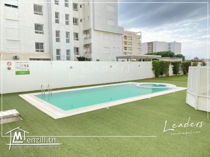 Un appartement s+2 à AFH Mrezga avec piscine à vendre