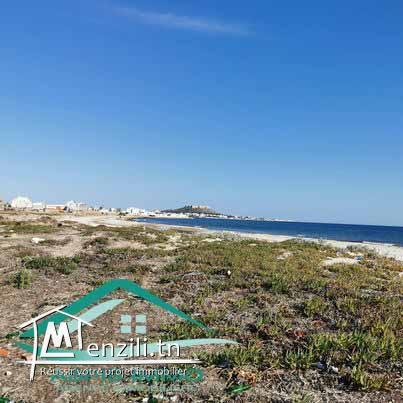 VT761 Terrain pieds dans l’eau à plage Ain grinz kelibia