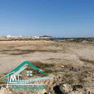 VT761 Terrain pieds dans l’eau à plage Ain grinz kelibia