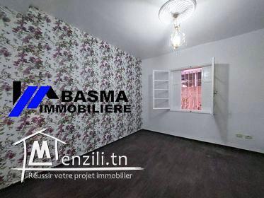 Un Rez de chaussée S+2 à louer à Khzema Est