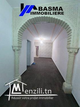 Un Rez de chaussée S+2 à louer à Khzema Est