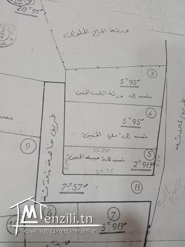 un beau terrain commercial à Nabeul  mme Nakkaa 95 141 712