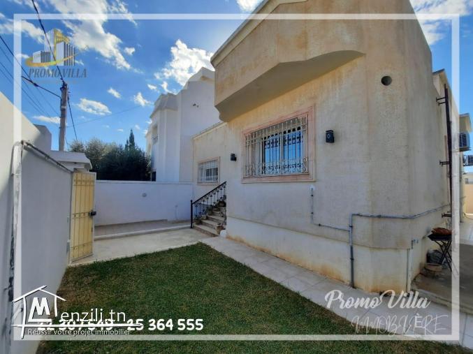 une villa S+4 avec un jardin spacieux