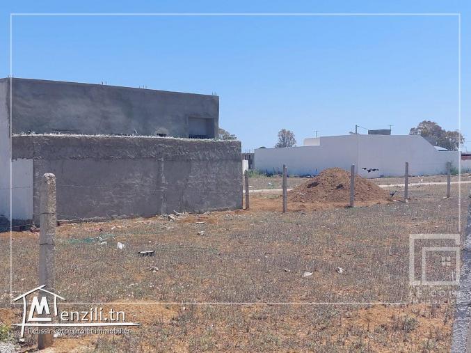 terrain constructible situé à #HammametSud