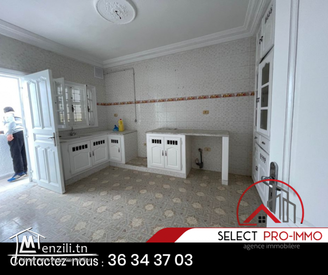 A louer étage de Villa S+3 à AFH 1 Nabeul