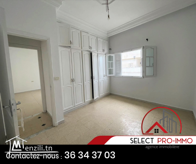 A louer Etage de Villa S+4 à Nabeul