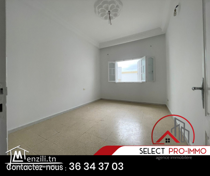 A louer Etage de Villa S+4 à Nabeul