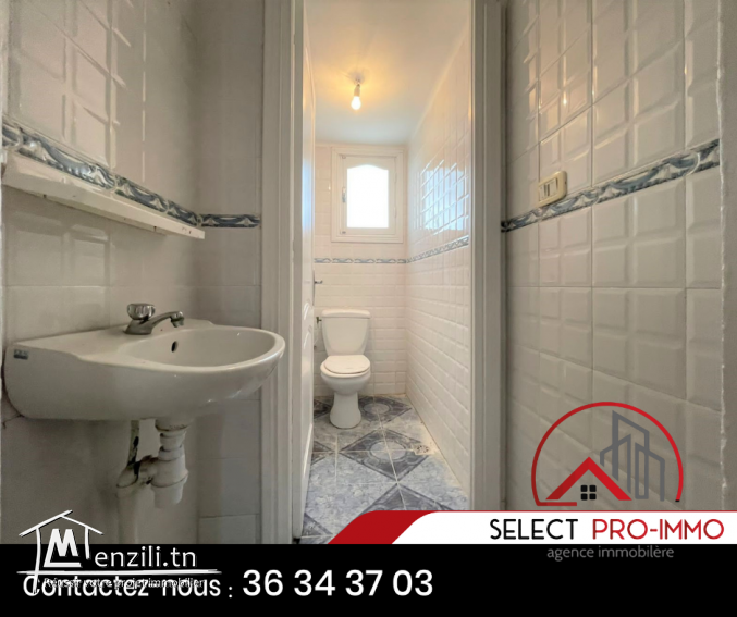 A louer Etage de Villa S+4 à Nabeul