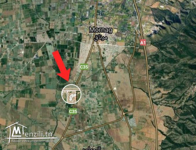 Grande villa inachevée Mornag